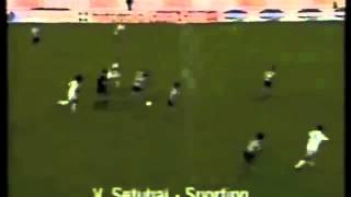 Krasimir Balakov vs Setúbal Best Goal Ever [upl. by Turmel]