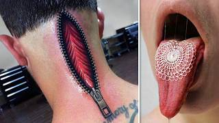 40 Most Realistic Tattoos Youve Ever Seen [upl. by Dituri799]