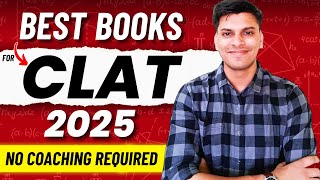 BEST Books for CLAT 2025  No COACHING REQUIRED [upl. by Saltzman499]