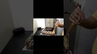 chocolate cake design ideas  cake kaise banate hain [upl. by Joacima]