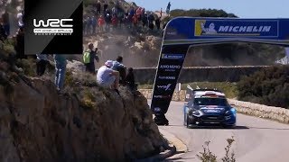 WRC  Corsica linea  Tour de Corse 2019 Highlights Stages 1314 [upl. by Okiman489]