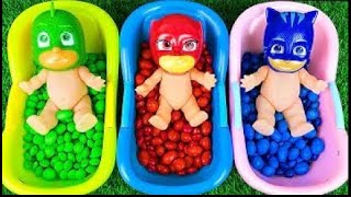 SatisSatisfying Video Mixing Rainbow Beads IN Magic FOOT Bathtub OF PlayDoh Bottle amp Cutting ASMR [upl. by Ennasus]