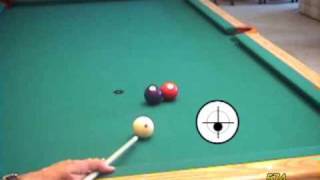 Cutinduced THROW CIT and spininduced throw SIT in pool and billiards [upl. by Trillby]