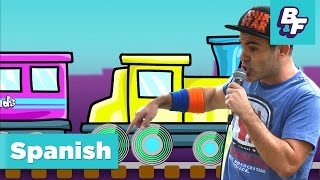 Learn the colors in Spanish with BASHO amp FRIENDS Episode Version  Colores [upl. by Gavra]