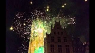 Vuurwerk te Mechelen [upl. by Nalat208]