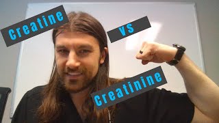 Creatine vs Creatinine  DrSwetechcom [upl. by Caia]