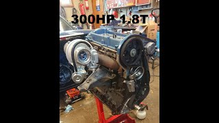 VW Passat B5 18T Big Turbo Build [upl. by Spense]