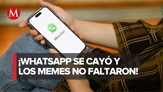 WhatsApp reporta caída del sistema a nivel mundial [upl. by Melvina]