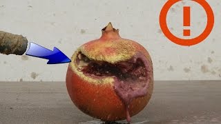 Fruits vs Sandblasting  Experiment NEW  4K  Life Hack [upl. by Claudina]