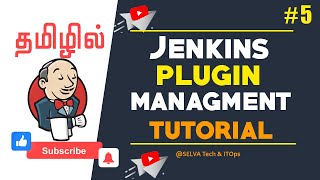 Jenkins Plugin Management Tutorial in Tamil  Jenkins Tutorial 5 [upl. by Rudiger]