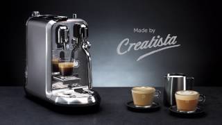 Latte Art Creation with the Creatista Plus [upl. by Htrap372]