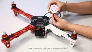 DJI NazaM Setup DemoMain Controller Assembly [upl. by Notyalc]