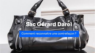 SAC GERARD DAREL  RECONNAITRE UNE CONTREFACON [upl. by Marrissa]