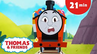 Thomas amp Friends All Engines Go  Best Moments  Nias Perfect Plan  Kids Cartoons [upl. by Hoes]