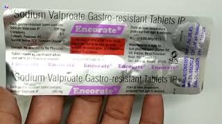 Encorate Tablet  Sodium Valproate Tablet Uses  Encorate 200 mg tablet uses  Encorate tablet uses [upl. by Wetzel]