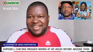 Hopewell Chinono Took Advantage Of Women At His House  Grace Mupfurutsa [upl. by Idona]