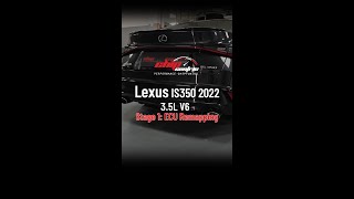 Lexus IS350 2022 35L V6  Stage 1 ECU Remapping [upl. by Melak225]