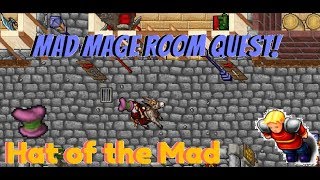 Tibia Mad mage room quest  Guide  English [upl. by Ellebanna]