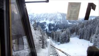 Wurzeralm Standseilbahn Talfahrt [upl. by Adnelg]