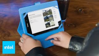 Something Inside Tablet Overview Video  Intel [upl. by Anehsat]