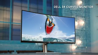 Dell 34 Curved Monitor  S3422DW  2021 [upl. by Tomlin]