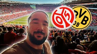 MAINZER FANS ESKALIEREN KOMPLETT 😱🔥 1 FSV Mainz 05 vs Borussia Dortmund  Stadionvlog 🏟⚽️ [upl. by Cirillo838]