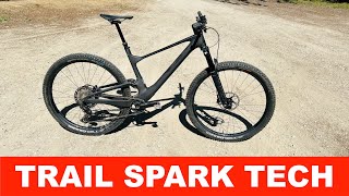 Scott Spark 910 superlight trail MTB tech check [upl. by Yrahcaz]