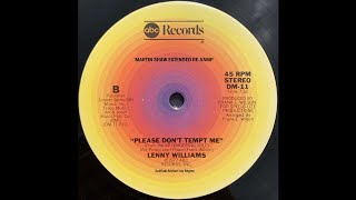 LENNY WILLIAMS quotPLEASE DONT TEMPT MEquot Martin Shaw ReVamp [upl. by Sidonie]