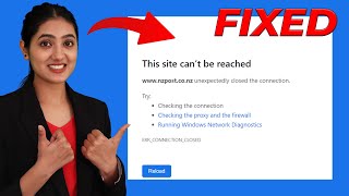 How to Fix This Site Cant be Reached Error  This Site Cant be Reached Problem Solved [upl. by Ianaj]