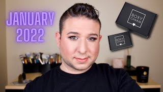 BOXYCHARM JANUARY 2022 SPOILERS TEASERS AND CHOICE ITEMS  Brett Guy Glam [upl. by Imaon]