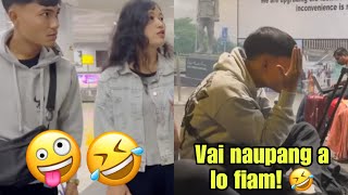 J Lalrosanga UPDATE  Kolkata Airportah an BUAI khawp mai😁Reaction [upl. by Sexela]