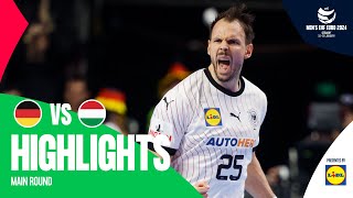 A HUGE step forward  Germany vs Hungary  Highlights  Mens EHF EURO 2024 [upl. by Dnalyk753]