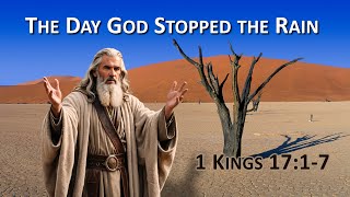 The Day God Stopped the Rain  1 Kings 1717 [upl. by Akimit]