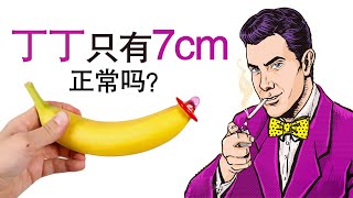 丁丁多长才算正常？7CM太短了吗？硬度比尺寸更重要 [upl. by Sara-Ann]