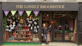 SHOP TOUR THE LONELY BROOMSTICK  Harry Potter Inspired Shop Scotland 🧹 [upl. by Niggem]