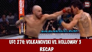 Alexander Volkanovski hizo una CARNICERÍA con MAX HOLLOWAY [upl. by Anirbas85]