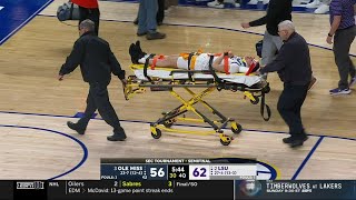 🤕 Poa Leaves ON STRETCHER Angel Reese amp LSU Tigers In TEARS In SEC Tournament Semifinal vs Ole Miss [upl. by Iror]