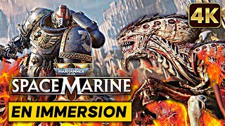 SPACE MARINE 2 en totale immersion 4K 🔥Warhammer 40000 la surprise de la rentrée [upl. by Armahs]