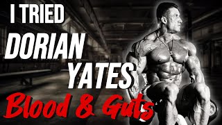 I Tried Dorian Yates Back Workout [upl. by Anniala]