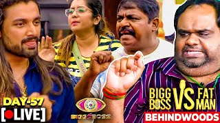 🔴LIVE quotNIROOP அது கேவலம்😡 PRIYANKA மேல சந்தேகம்😡 OP அடிச்ச ANNACHIquot  Bigg Boss VS Fatman Review [upl. by Maram]