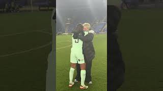 This team 🥰All so happy for Catarina Macario on her debut 🤗 cfcw youtubeshorts viral cfc [upl. by Adniles783]