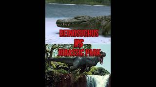 Deinosuchus VS Jurassic Park jurassicworld indominusrex deinosuchus vs edit [upl. by Swagerty680]