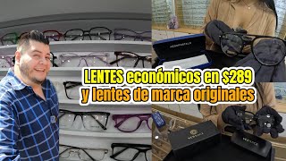 ¿Donde comprar LENTES baratos en CDMX 🤓😎 ARMAZONES de lentes graduados 🧐🥸 [upl. by Stieglitz]