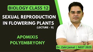 Sexual Reproduction in Flowering Plants I Class 12 Biology I DrZaki Jamal I NEET 2025 I Lecture 11 [upl. by Nebeur573]