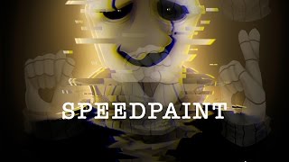 WD Gaster  Speedpaint [upl. by Thierry]