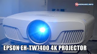 Epson EHTW7400 review de beste 4K projector tot 2000 euro [upl. by Yecac]