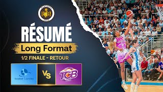 UNE DEMIE RETOUR ÉPOUSTOUFLANTE  Basket Landes vs Tarbes  Résumé  LFB 12 finale retour [upl. by Wiebmer]