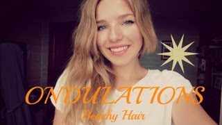 ♡ COIFFURE Des ondulations comme à la plage [upl. by Annoet822]