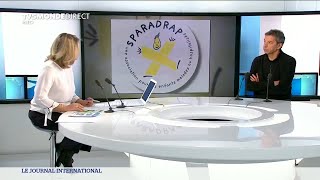 Michel Cymes invité du JT international de TV5 Monde  14 décembre 2018 [upl. by Alimhaj]