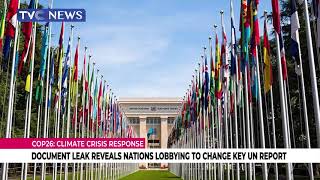 Document Leak Reveals Nations Lobbying To Change Key UN Report [upl. by Ttoille184]